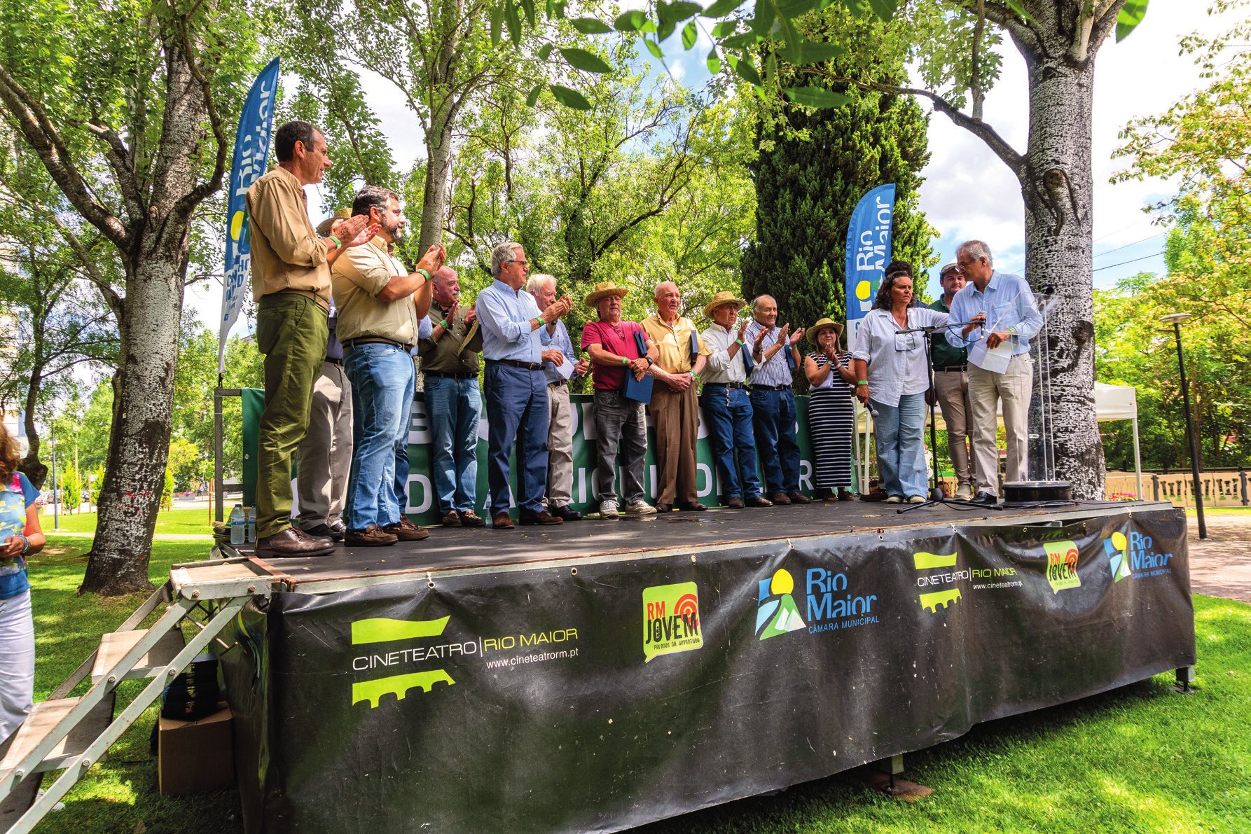 Discursos no Jardim Municipal, 2025