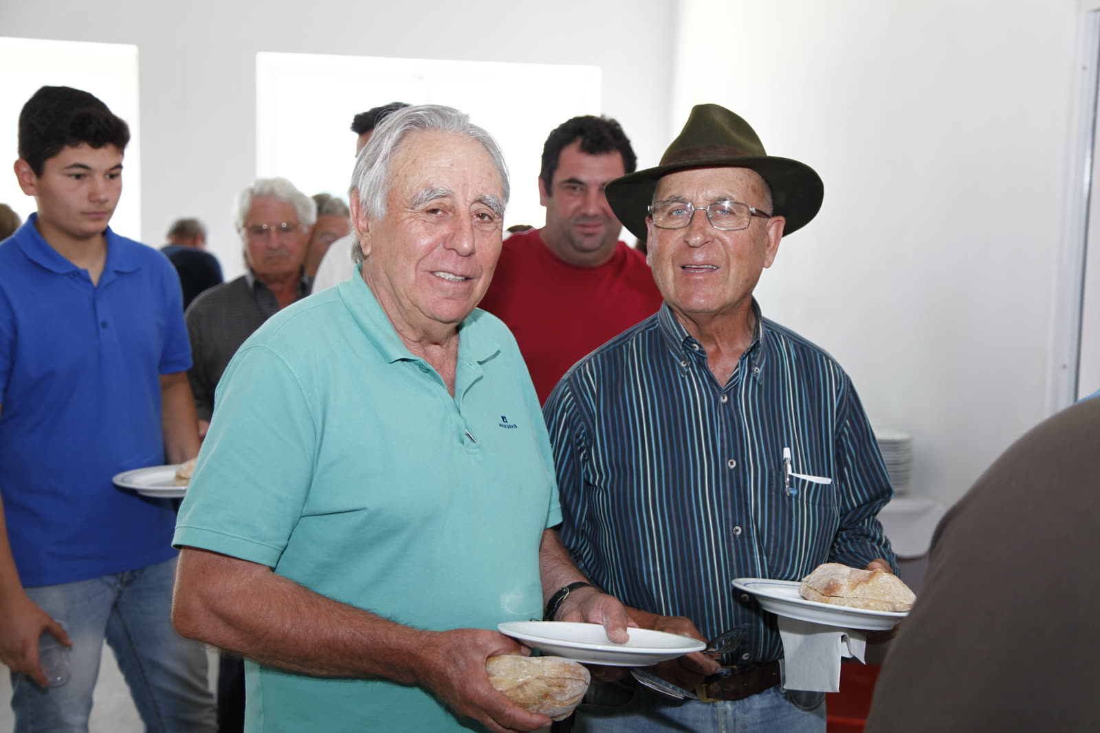 Agricultores presentes na comemoração de 2016